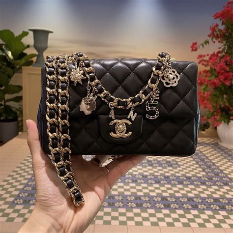 chanel nyc charm bag|Chanel purse price guide.